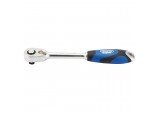 60 Tooth Micro Head Reversible Soft Grip Ratchet, 3/8” Sq. Dr.