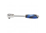 60 Tooth Micro Head Reversible Soft Grip Ratchet, 1/2” Sq. Dr.