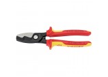 Knipex 95 18 200UKSBE VDE Fully Insulated Cable Shears, 200mm