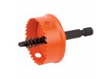 Bi-Metal Hole Saw with Integrated Arbor, 35mm