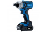 D20 20V Brushless Impact Driver, 1/4” Hex, 180Nm, 2 x 2.0Ah Batteries, 1 x Charger