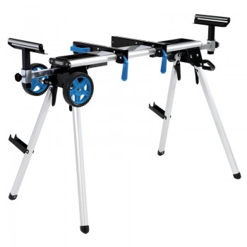 Mobile and Extendable Mitre Saw Stand